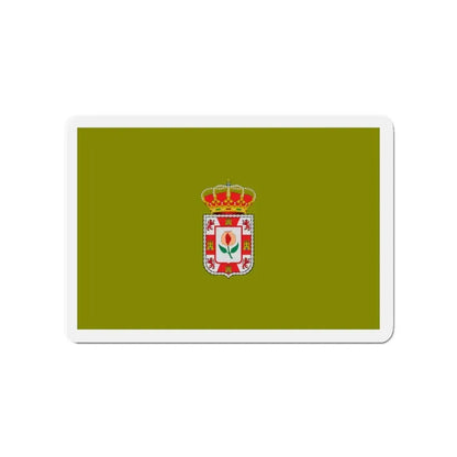 Flag of Granada Spain - Refrigerator Magnet 3 Inch - The Sticker Space