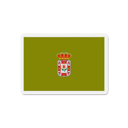 Flag of Granada Spain - Refrigerator Magnet 6 Inch - The Sticker Space