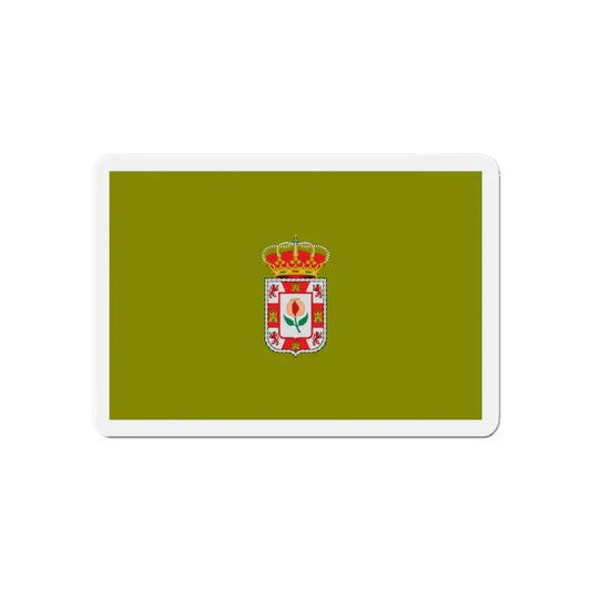 Flag of Granada Spain - Refrigerator Magnet 6 Inch - The Sticker Space