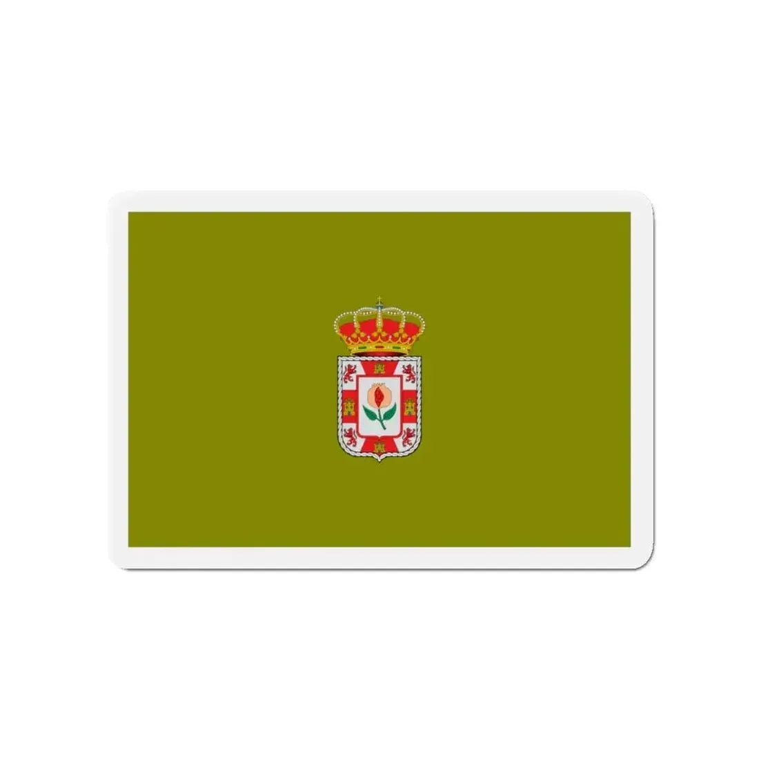 Flag of Granada Spain - Refrigerator Magnet - The Sticker Space