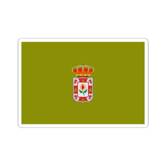 Flag of Granada Spain - STICKER Vinyl Kiss-Cut Decal 2 Inch White - The Sticker Space