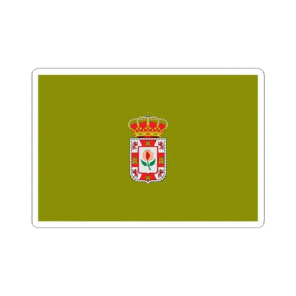 Flag of Granada Spain - STICKER Vinyl Kiss-Cut Decal 4 Inch White - The Sticker Space