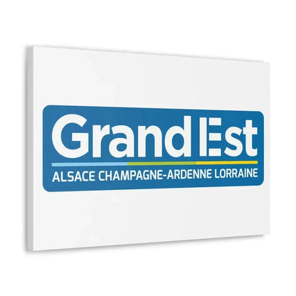 Flag of Grand Est France - Canvas Wall Art - The Sticker Space