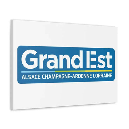 Flag of Grand Est France - Canvas Wall Art - The Sticker Space
