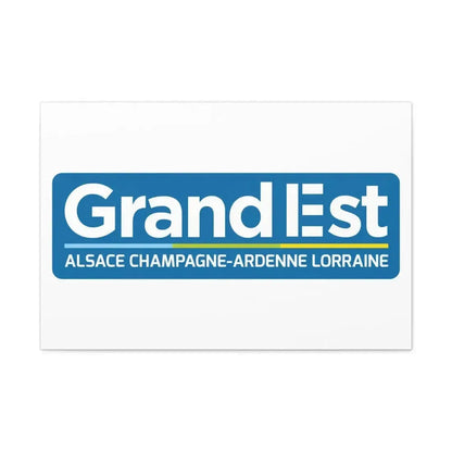Flag of Grand Est France - Canvas Wall Art - The Sticker Space