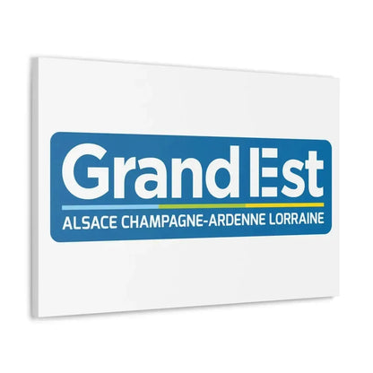 Flag of Grand Est France - Canvas Wall Art - The Sticker Space