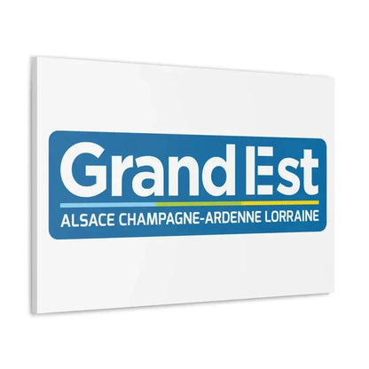 Flag of Grand Est France - Canvas Wall Art - The Sticker Space