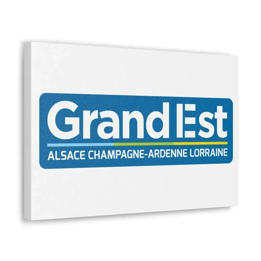 Flag of Grand Est France - Canvas Wall Art - The Sticker Space