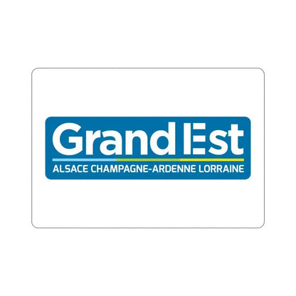 Flag of Grand Est France STICKER Vinyl Die-Cut Decal 4 Inch - The Sticker Space