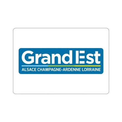 Flag of Grand Est France STICKER Vinyl Die-Cut Decal 5 Inch - The Sticker Space