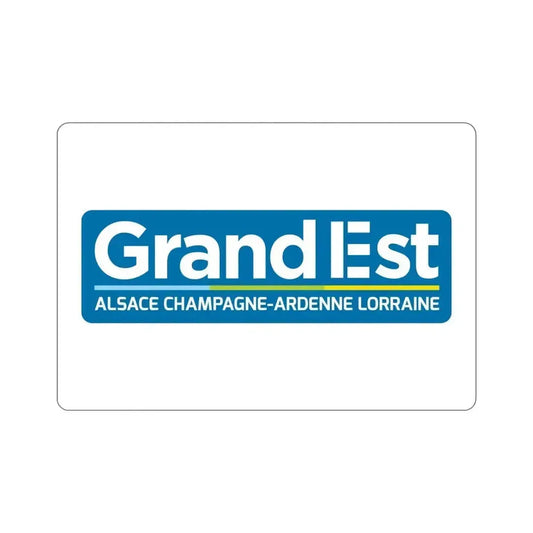 Flag of Grand Est France STICKER Vinyl Die-Cut Decal 6 Inch - The Sticker Space