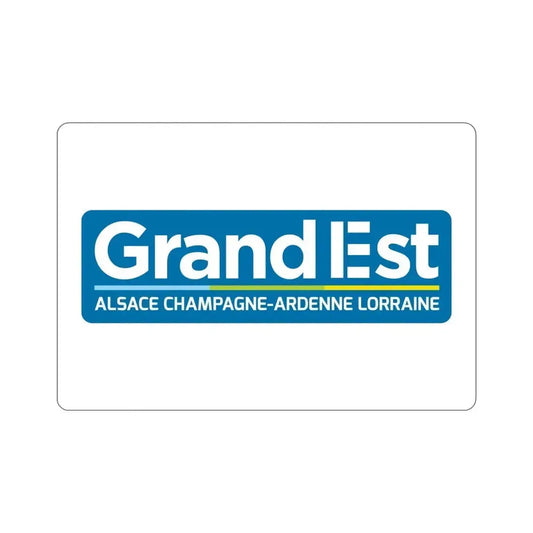 Flag of Grand Est France STICKER Vinyl Die-Cut Decal 6 Inch - The Sticker Space