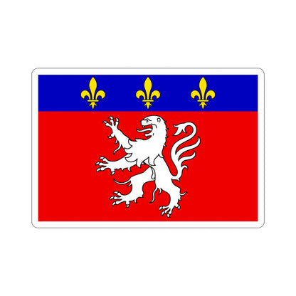 Flag of Grand Lyon France 2 STICKER Vinyl Die-Cut Decal-5 Inch-The Sticker Space