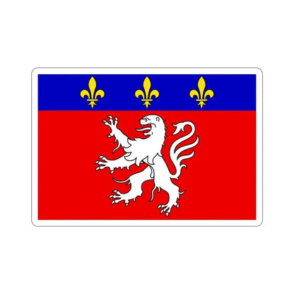 Flag of Grand Lyon France 2 STICKER Vinyl Die-Cut Decal - The Sticker Space