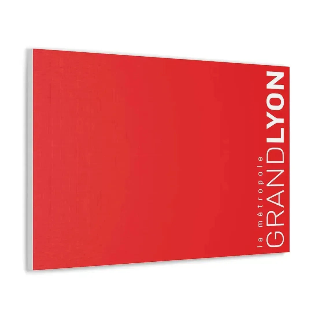 Flag of Grand Lyon France - Canvas Wall Art - The Sticker Space