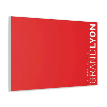 Flag of Grand Lyon France - Canvas Wall Art - The Sticker Space