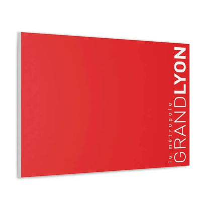 Flag of Grand Lyon France - Canvas Wall Art - The Sticker Space