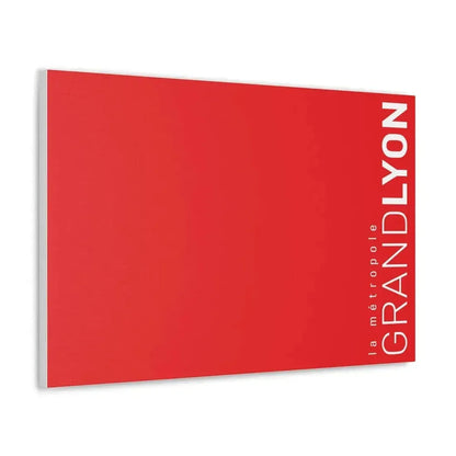 Flag of Grand Lyon France - Canvas Wall Art - The Sticker Space