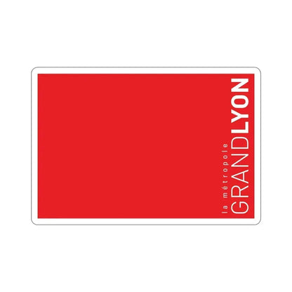 Flag of Grand Lyon France STICKER Vinyl Die-Cut Decal 6 Inch - The Sticker Space