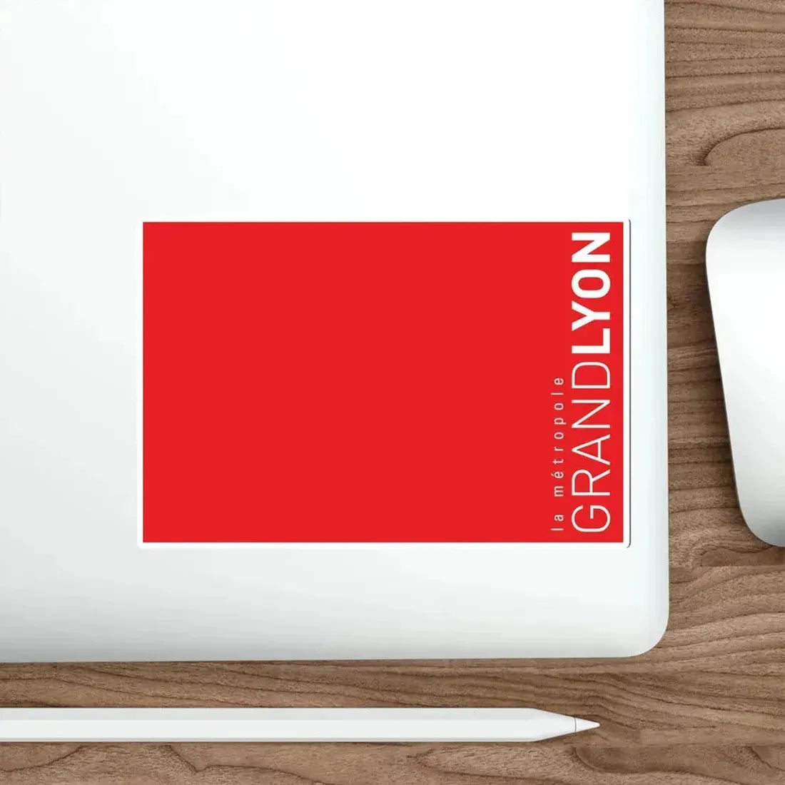 Flag of Grand Lyon France STICKER Vinyl Die-Cut Decal - The Sticker Space