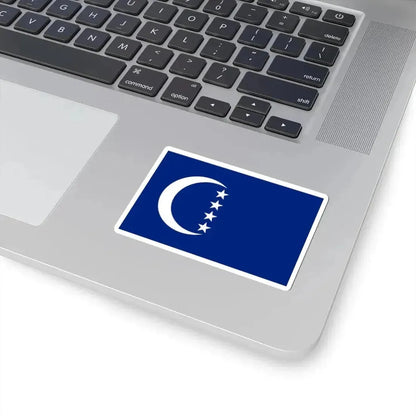 Flag of Grande Comore (Comoros) STICKER Vinyl Kiss-Cut Decal - The Sticker Space