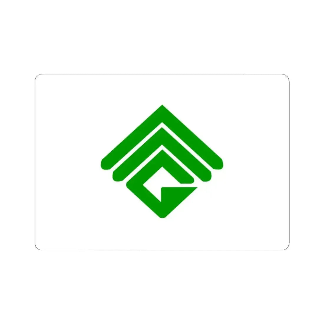 Flag of Grandview Missouri (United States) STICKER Vinyl Kiss-Cut Decal 2 Inch White - The Sticker Space