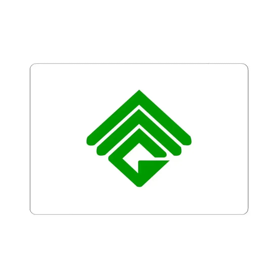 Flag of Grandview Missouri (United States) STICKER Vinyl Kiss-Cut Decal 6 Inch White - The Sticker Space
