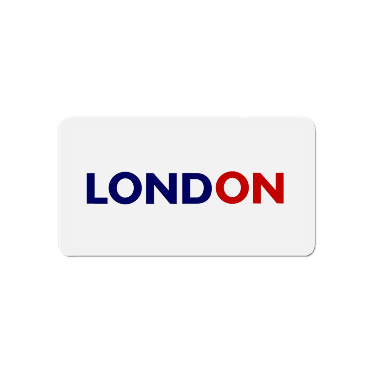 Flag of Greater London UK - Die-Cut Magnet-6 × 6"-The Sticker Space