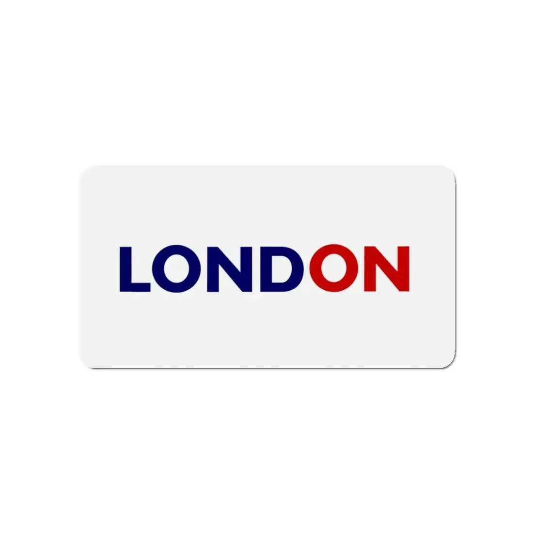 Flag of Greater London UK - Refrigerator Magnet 4 Inch - The Sticker Space