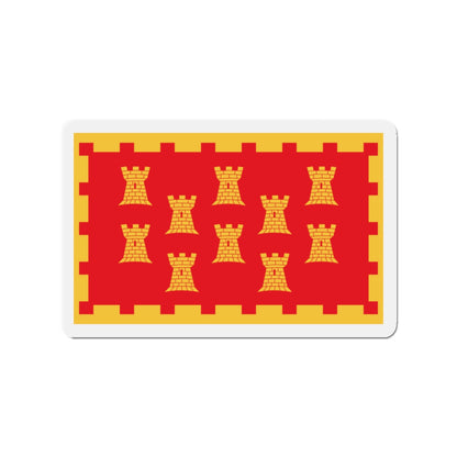 Flag of Greater Manchester UK - Die-Cut Magnet-2" x 2"-The Sticker Space