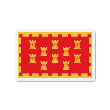 Flag of Greater Manchester UK - Refrigerator Magnet - The Sticker Space