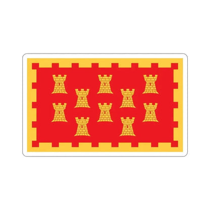 Flag of Greater Manchester UK STICKER Vinyl Die-Cut Decal 4 Inch - The Sticker Space