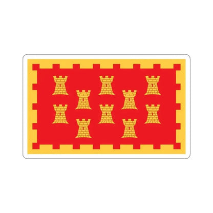 Flag of Greater Manchester UK STICKER Vinyl Die-Cut Decal 5 Inch - The Sticker Space