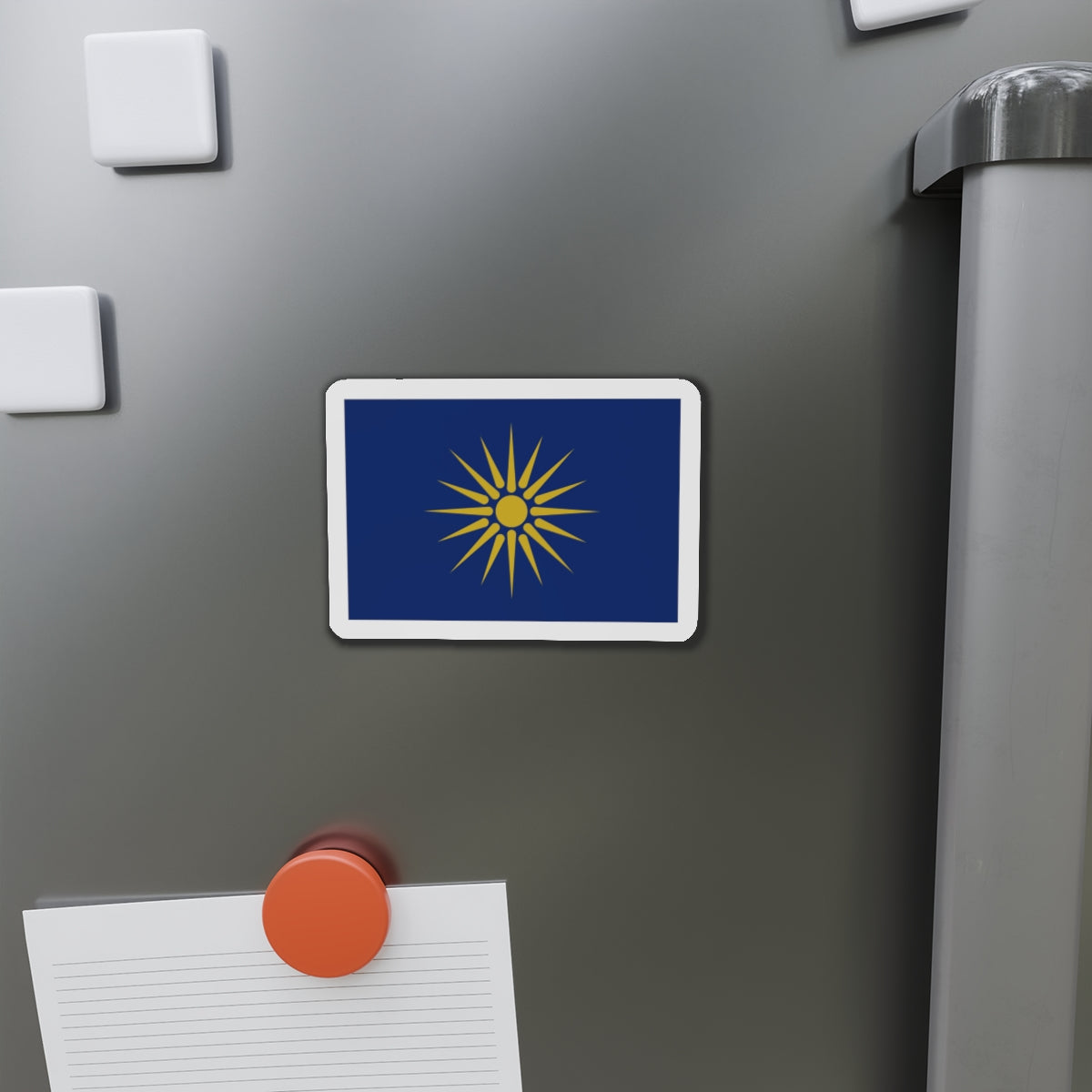 Flag of Greek Macedonia Greece - Die-Cut Magnet-The Sticker Space