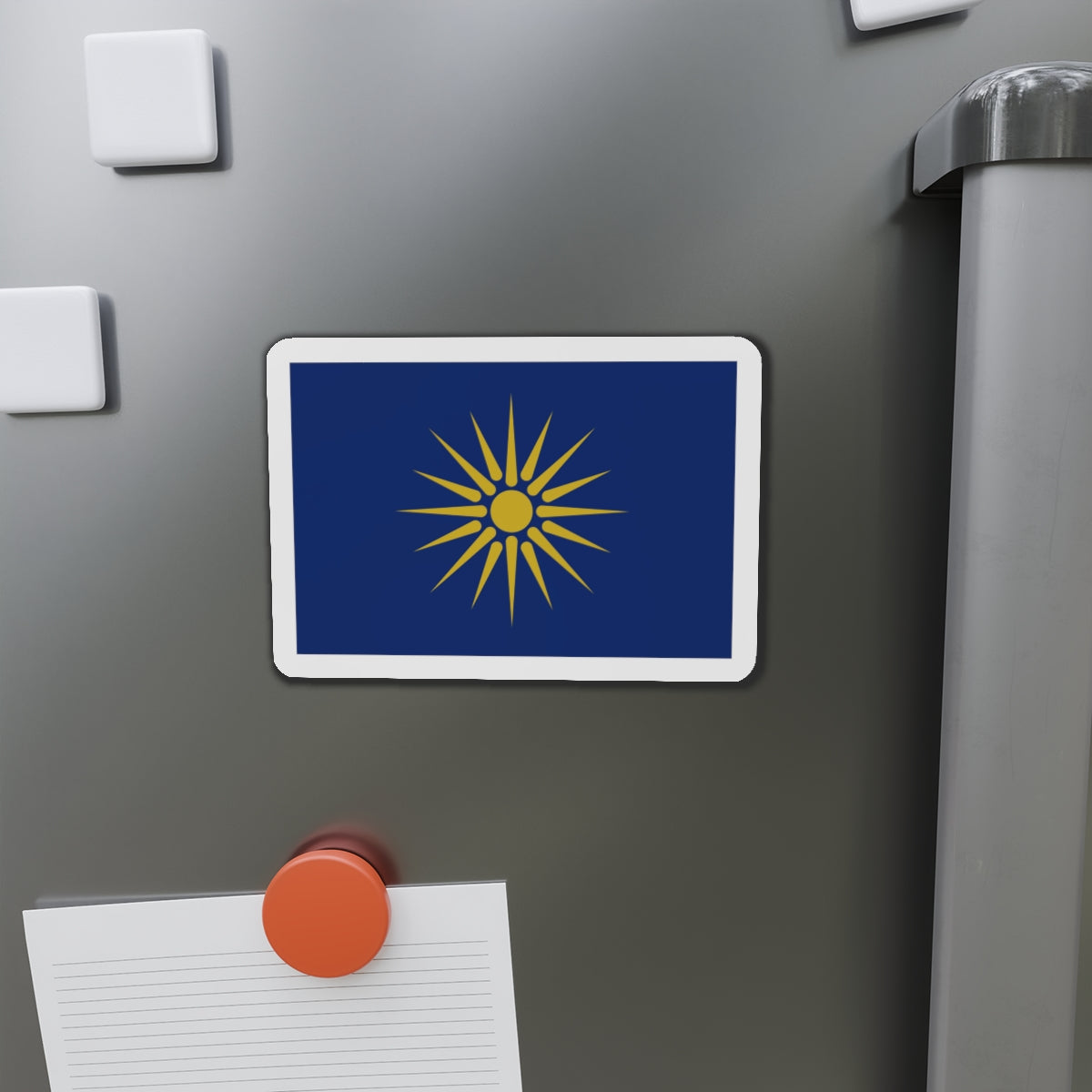 Flag of Greek Macedonia Greece - Die-Cut Magnet-The Sticker Space