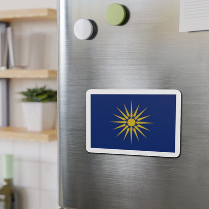 Flag of Greek Macedonia Greece - Die-Cut Magnet-The Sticker Space