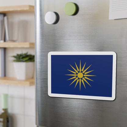 Flag of Greek Macedonia Greece - Die-Cut Magnet-The Sticker Space