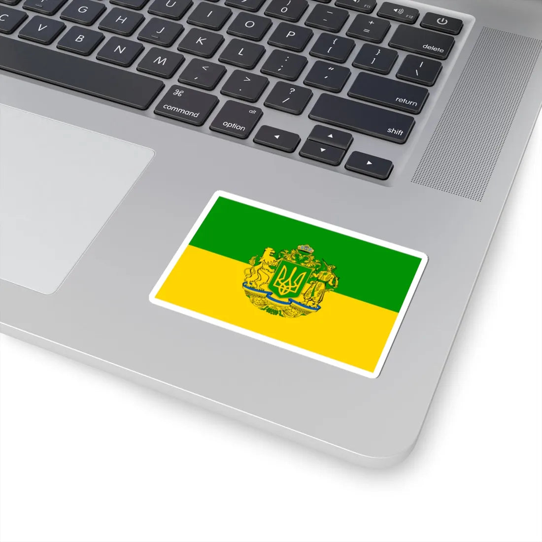 Flag of Green Ukraine 2 (Ukraine) STICKER Vinyl Kiss-Cut Decal - The Sticker Space