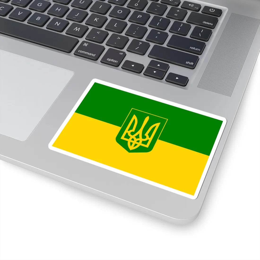 Flag of Green Ukraine 3 (Ukraine) STICKER Vinyl Kiss-Cut Decal - The Sticker Space