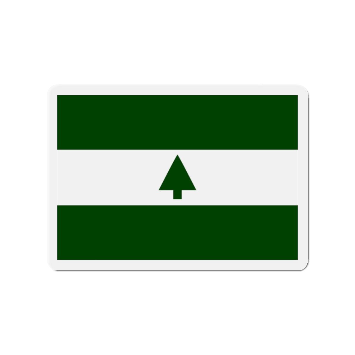 Flag of Greenbelt Maryland - Die-Cut Magnet-2" x 2"-The Sticker Space