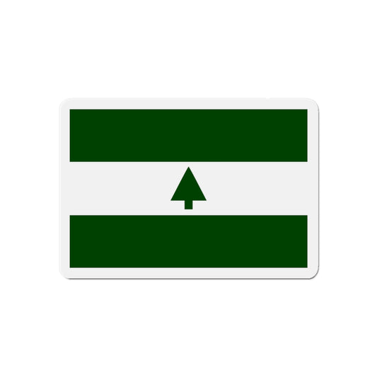 Flag of Greenbelt Maryland - Die-Cut Magnet-6 × 6"-The Sticker Space