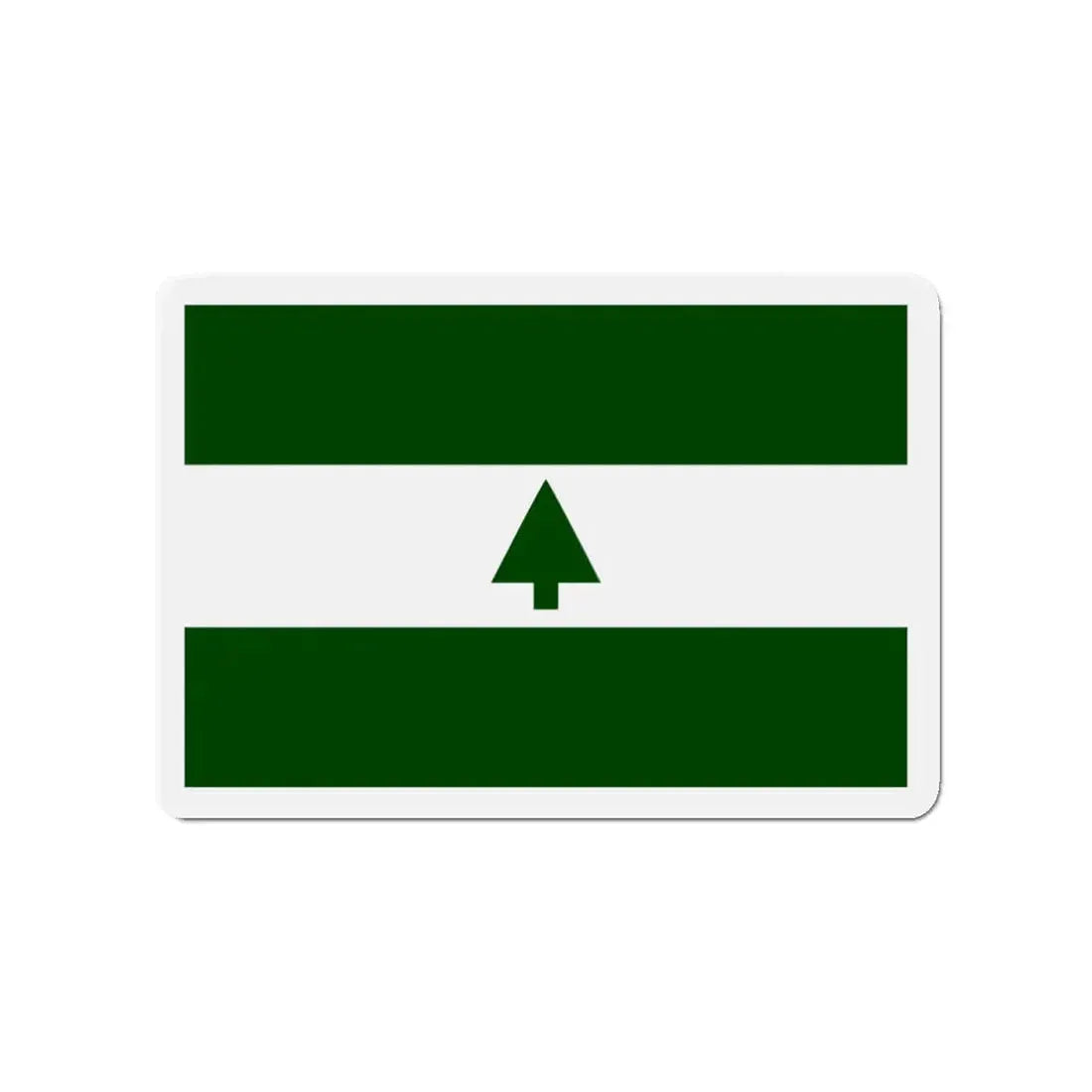 Flag of Greenbelt Maryland - Refrigerator Magnet 3 Inch - The Sticker Space