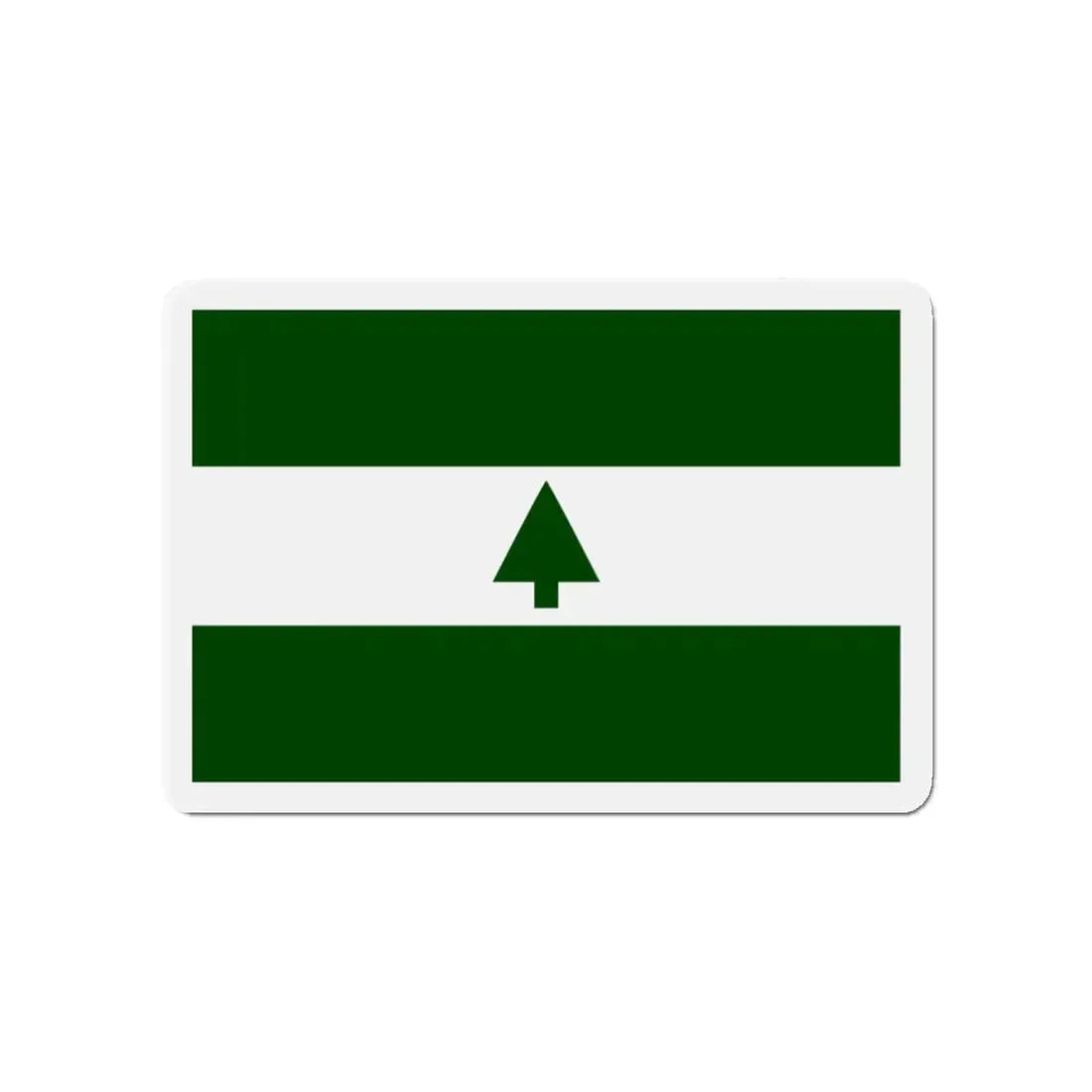Flag of Greenbelt Maryland - Refrigerator Magnet 4 Inch - The Sticker Space