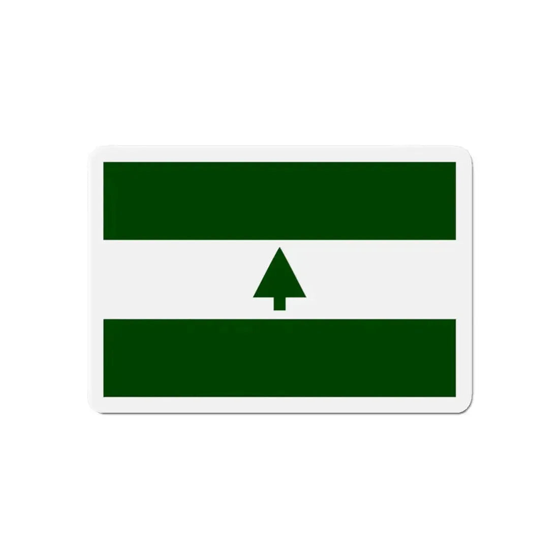 Flag of Greenbelt Maryland - Refrigerator Magnet 6 Inch - The Sticker Space