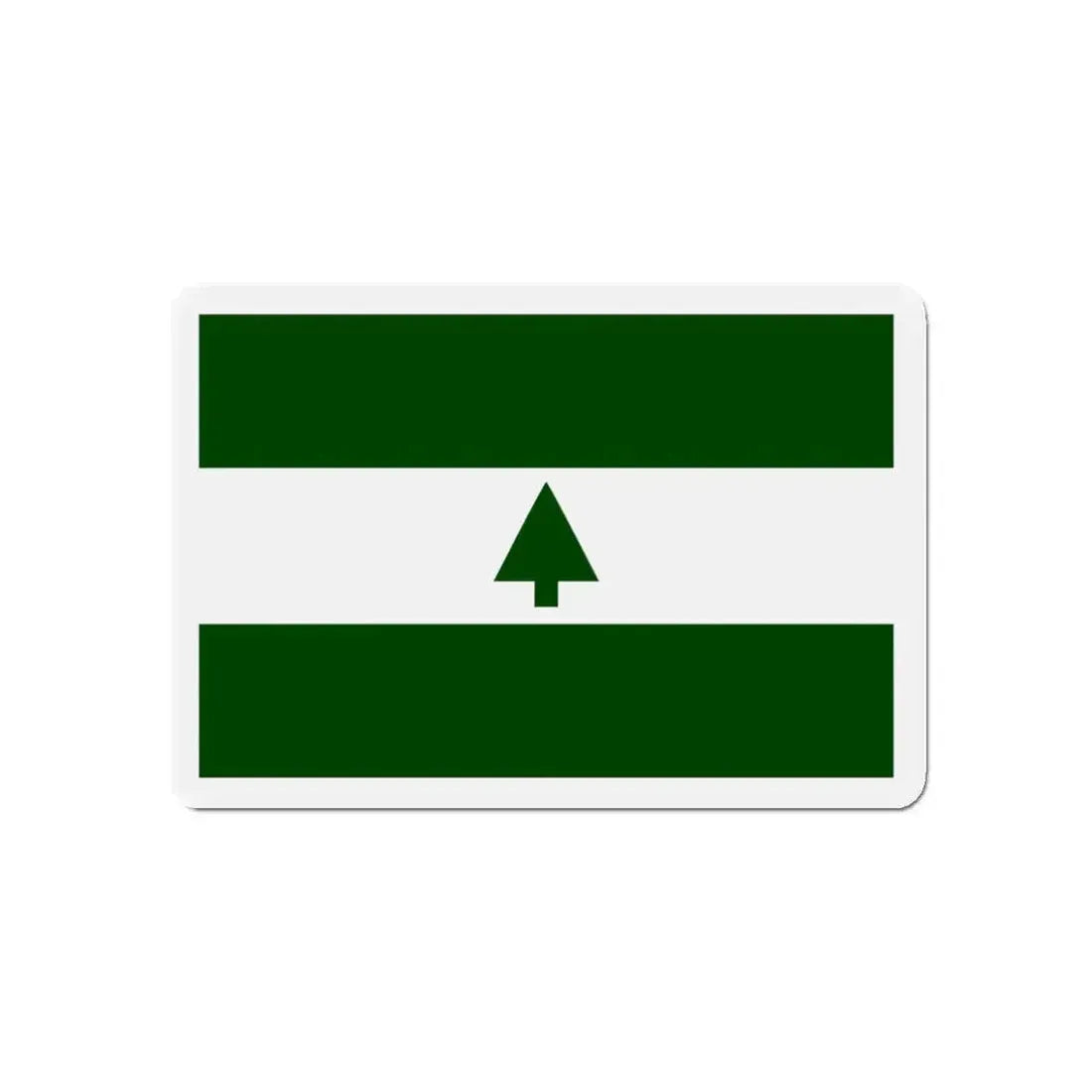 Flag of Greenbelt Maryland - Refrigerator Magnet - The Sticker Space