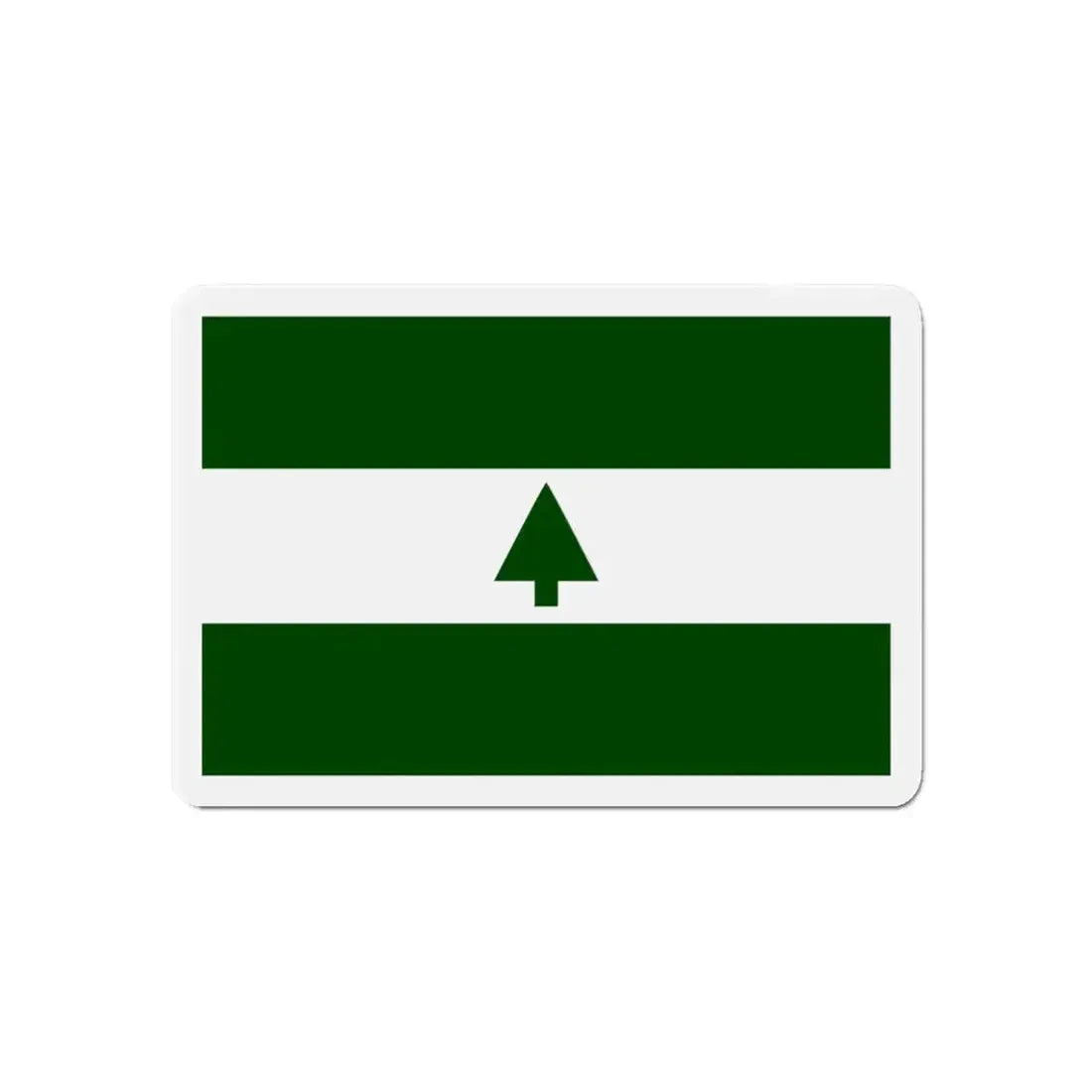 Flag of Greenbelt Maryland - Refrigerator Magnet - The Sticker Space
