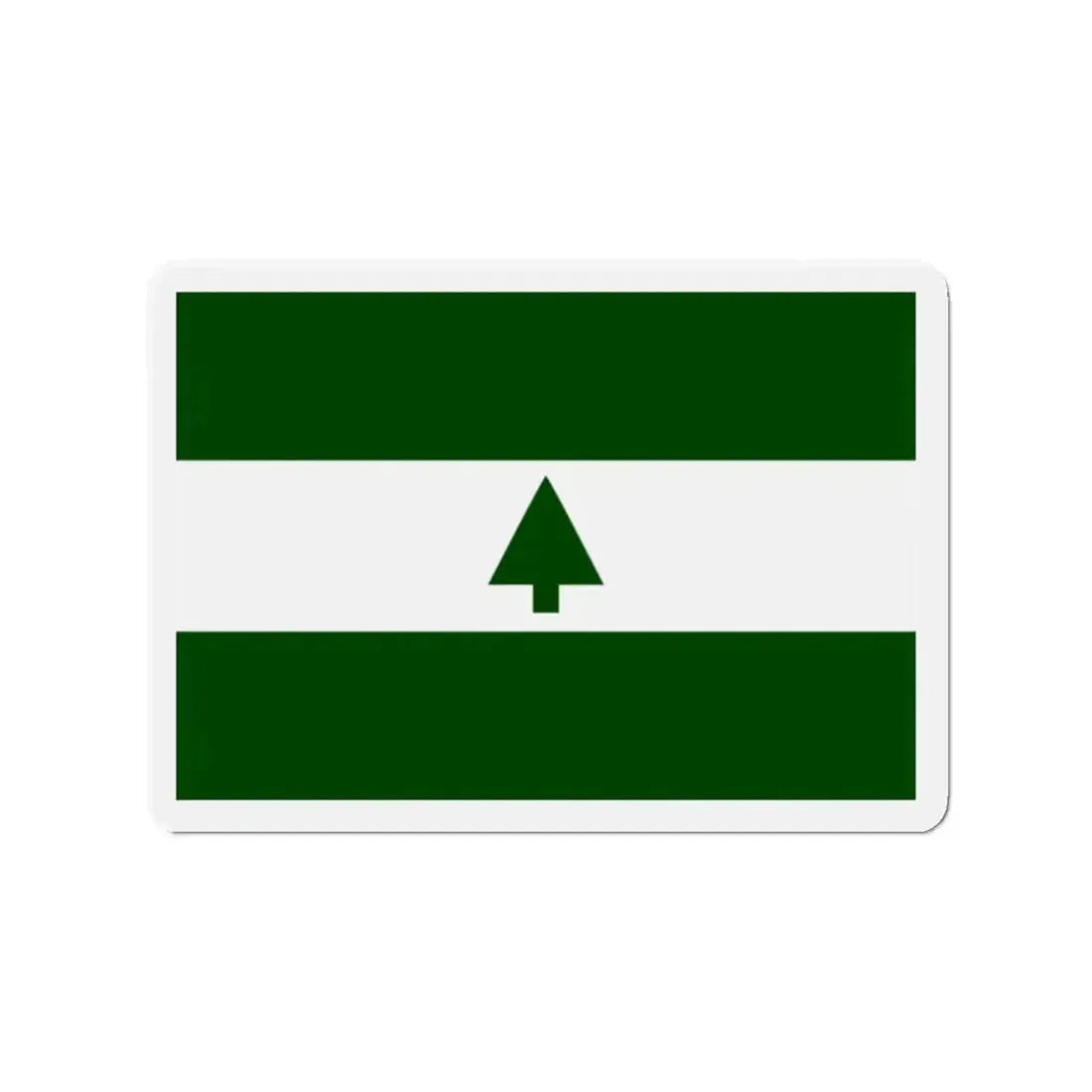 Flag of Greenbelt Maryland - Refrigerator Magnet - The Sticker Space