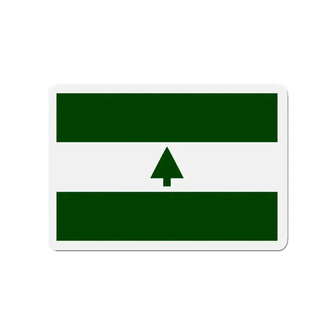 Flag of Greenbelt Maryland - Refrigerator Magnet - The Sticker Space