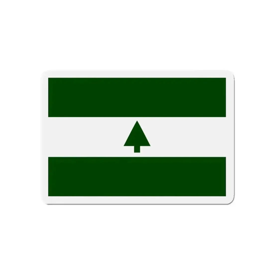Flag of Greenbelt Maryland - Refrigerator Magnet - The Sticker Space