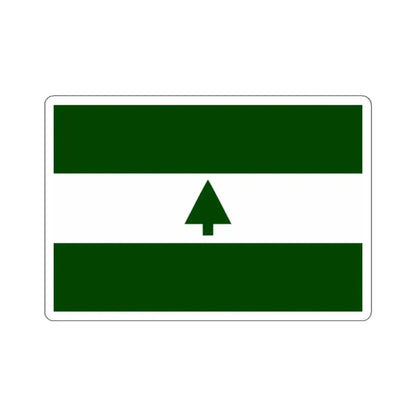 Flag of Greenbelt, Maryland - STICKER Vinyl Kiss-Cut Decal 2 Inch White - The Sticker Space